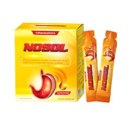 (Hộp 30 gói) NOSOL giảm acid dịch vị, giúp bảo vệ niêm mạc dạ dày. 1