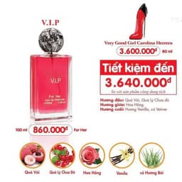 Nước hoa nữ VIP 100ML - SANG TRỌNG, QUYẾN RŨ - Cam kết chính hãng 2