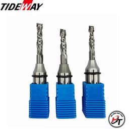 Mũi phay CNC cắt gỗ dao phay 3 cánh , 2 me thẳng và Xoắn TCT Tideway 3,4,5,6,8mm MCCNC-TW 4