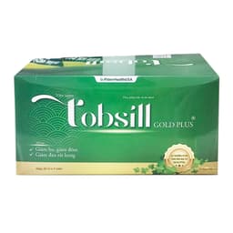 Viên ngậm Tobsill Gold plus giảm ho, đờm, giảm đau rát họng, khản tiếng do ho 1