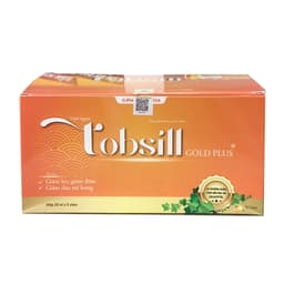 Viên ngậm Tobsill Gold plus giảm ho, đờm, giảm đau rát họng, khản tiếng do ho 4