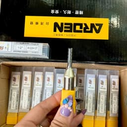 Dao phay CNC mũi cắt CNC gỗ ARDEN 2 me 3 cánh Thẳng TCT 3mm 4mm 5mm 6mm 8mm MCCNC-AD 8