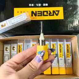 Dao phay CNC mũi cắt CNC gỗ ARDEN 2 me 3 cánh Thẳng TCT 3mm 4mm 5mm 6mm 8mm MCCNC-AD 7