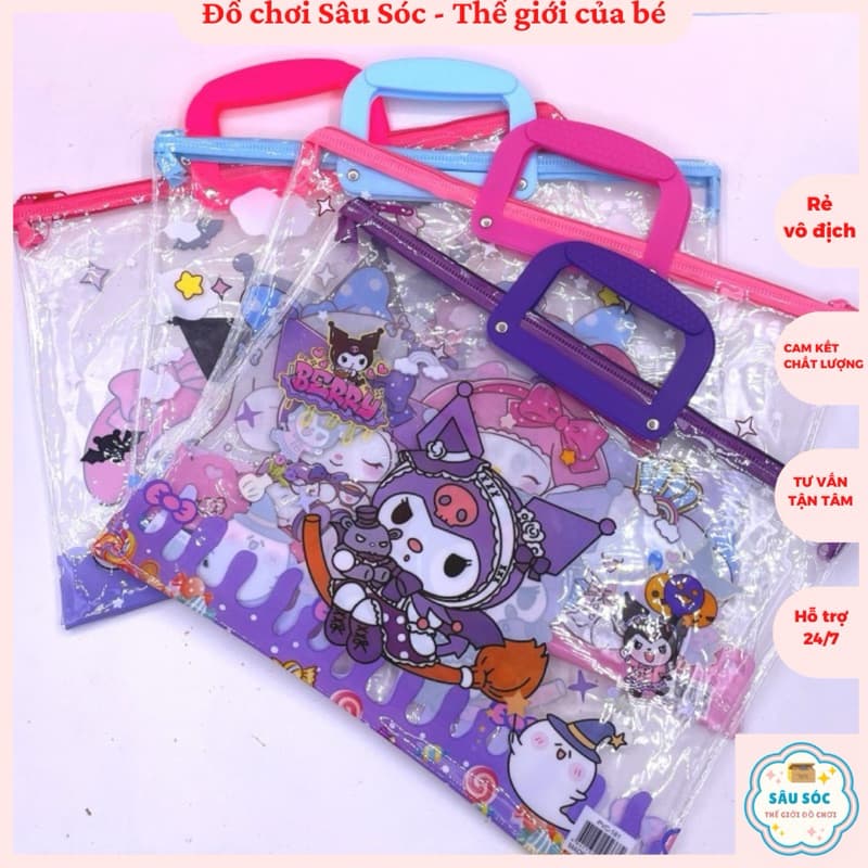 Túi đựng Hồ Sơ Giấy kiểm tra và Túi xách khổ A4