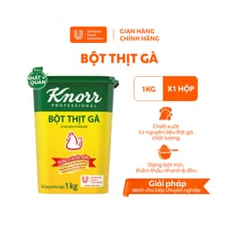 Bột Thịt Gà Knorr Professional 1kg - Chuyên Dùng Cho Nấu Ăn 1