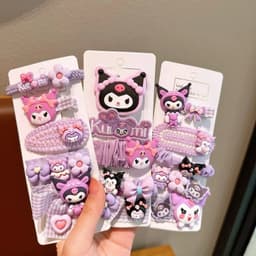 kẹp tóc ,dây buộc tóc kuromi nhiều hình dễ thương GIA DỤNG VĨNH NGÂN 1