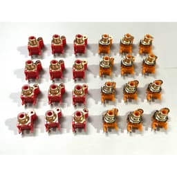 [ 4 cái ]  JACK RCA , JACK AV , JACK HOA SEN ( 1 ĐẦU MẠ VÀNG XỊN XÒ ) 2