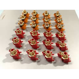 [ 4 cái ]  JACK RCA , JACK AV , JACK HOA SEN ( 1 ĐẦU MẠ VÀNG XỊN XÒ ) 3