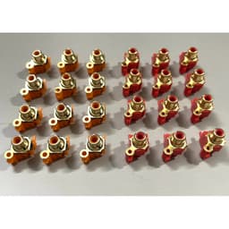 [ 4 cái ]  JACK RCA , JACK AV , JACK HOA SEN ( 1 ĐẦU MẠ VÀNG XỊN XÒ ) 4