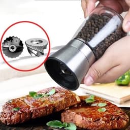 Lọ Xay Tiêu INOX Hũ Đựng Hạt Tiêu Bắc Có Chức Năng Xay Hạt Hũ Gia Vị Hạt Tiêu Thủy Tinh Cho Căn Bếp C247 6