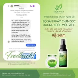 CHÍNH HÃNG Xịt xoa bóp xương khớp Mộc Việt 3