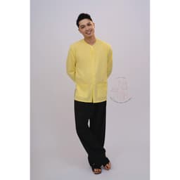 Bộ Bà ba áo vàng quần đen nam bộ- Miền tây-giá rẻ- Có bộ bà ba Bigsize- Bà ba sỉ toàn quốc, may bộ áo bà ba theo yêu cầu 6