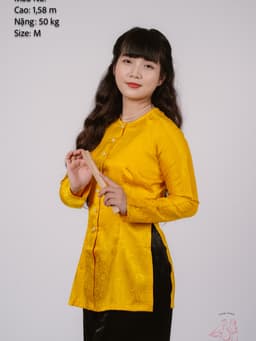 Áo lẻ bà ba gấm Hồng cánh sen/ Xanh nước biển/ Vàng Đồng/ Vàng chanh/ Đỏ đô- Bà ba Bigsize- May sỉ Áo bà ba theo yêu cầu 6