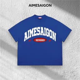 [XX Ver1] Áo Thun Boxy Local Brand Cotton Cổ Tròn Form Rộng Unisex Nam Nữ AIMESAIGON XXVIIIXX Hot Trend Tiffany Unisex 4