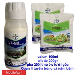(Hàng Chính hãng Bayer)Chuyên tuyến trùng combo Velum ,Aliette Chính hãng Bayer 1