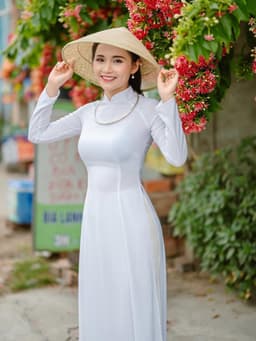 Áo dài truyền thống, áo dài học sinh 3