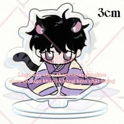 (mua 1 tặng 1) (3CM) Mô Hình Standee LOW TIDE IN TWILIGHT ver TAI THÚ Đêm Bên Làn Nước tượng mica BL acrylic anime chibi 4