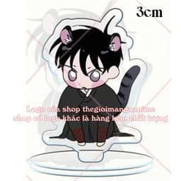 (mua 1 tặng 1) (3CM) Mô Hình Standee LOW TIDE IN TWILIGHT ver TAI THÚ Đêm Bên Làn Nước tượng mica BL acrylic anime chibi 5