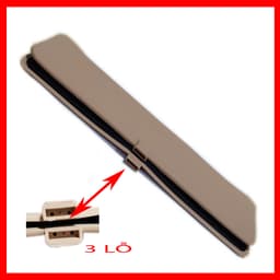 (3 lỗ)Tấm Bản Cực Dài Máy Điện Sinh Học DDS, Bản Cực Dương Dài Cho Máy DDS 1