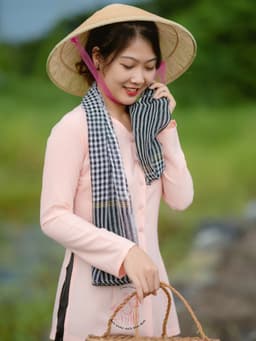 Bộ bà ba lụa hồng cam quần phi đen - Có bộ bà ba Bigsize- may sỉ bà ba toàn quốc - May bộ bà ba theo yêu cầu 3