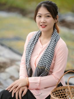 Bộ bà ba lụa hồng cam quần phi đen - Có bộ bà ba Bigsize- may sỉ bà ba toàn quốc - May bộ bà ba theo yêu cầu 9