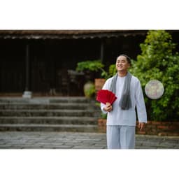 BIGSIZE Bộ bà ba kate trắng - Bộ bà ba Bigsize- may sỉ bà ba toàn quốc - May bộ bà ba theo yêu cầu 7