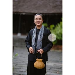 BIGSIZE Bộ bà ba kate đen - Bộ bà ba Bigsize- may sỉ bà ba toàn quốc - May bộ bà ba theo yêu cầu 2
