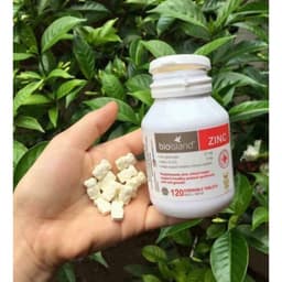 Viên nhai bổ sung Kẽm Zinc cho bé BioIsland Úc tăng cường hệ miễn dịch cho trẻ từ 1 tuổi trở lên 120 viên 2
