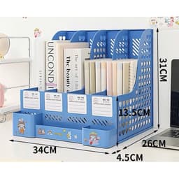 Giá Để Tài Liệu, Kệ Đựng Sách Ngăn Giá Sách Để Bàn 4 Ngăn Đựng Sách Tiện Lợi - Đông Xưởng 6