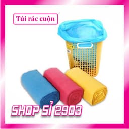 ( COMBO 5 BỊCH =5 KG ) TÚI RÁC CUỘN ( 3 CUỘN/BỊCH) 2