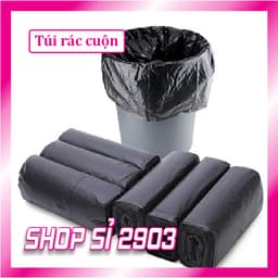 ( BỊCH 1 KG) Rác cuộn đen (3 cuộn / 1 bịch) 1