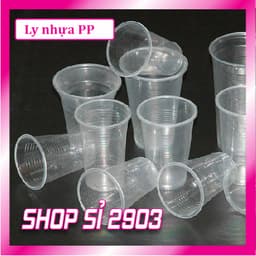 [COMBO 500 CÁI] Ly nhựa cỡ nhỏ 80 ml /140ml /220ml - ly dùng thử 3