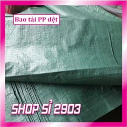 Lốc 10 cái bao tải dứa xanh - từ 1 tạ - 2.5 tạ 3