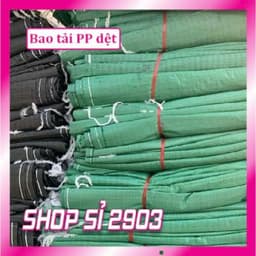 Lốc 10 cái bao tải dứa xanh - từ 1 tạ - 2.5 tạ 1