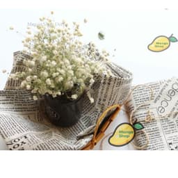 Vải in tờ báo hỗ trợ chụp ảnh trang trí decor 6
