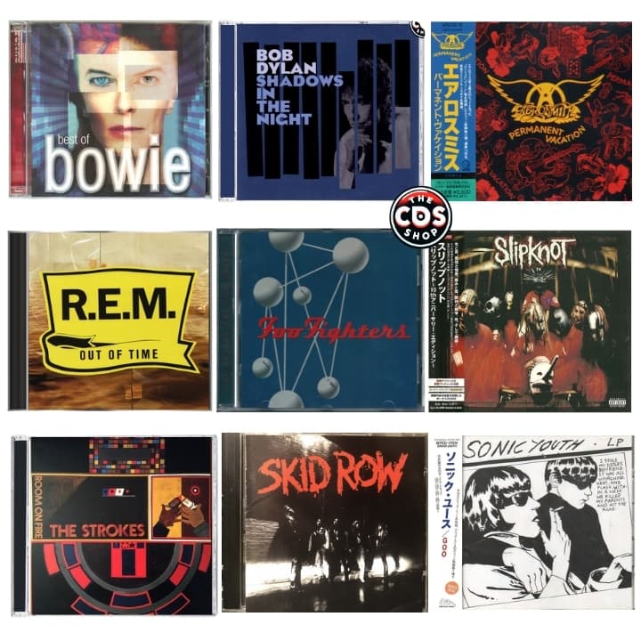 Album Rock chính hãng - AC/DC, Slipknot, Sonic Youth, Foo Fighters, Aerosmith, Bob Dylan, Offspring