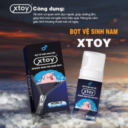 Bọt vệ sinh nam giới XTOY Dung dịch tạo bọt cao cấp 100ml - 18Centi 4