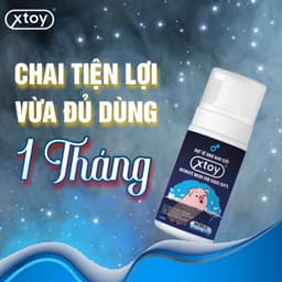 Bọt vệ sinh nam giới XTOY Dung dịch tạo bọt cao cấp 100ml - 18Centi 6