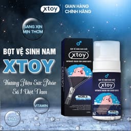 Bọt vệ sinh nam giới XTOY Dung dịch tạo bọt cao cấp 100ml - 18Centi 8