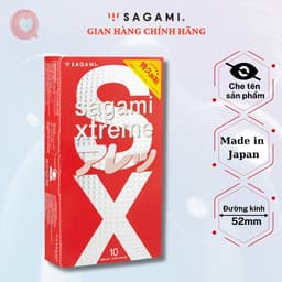 Bao cao su Sagami Feel Long bcs gai nhỏ siêu mỏng hộp 10 chiếc 3