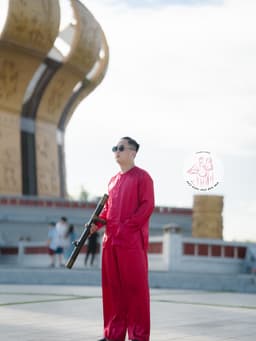 BIGSIZE BỘ BÀ BA NAM PHI BÓNG ĐỎ ĐÔ - Áo bà ba Cần Thơ 6