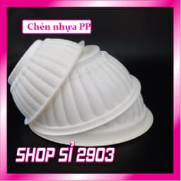 [ combo 2 lốc =100 cái] Chén nhựa dùng 1 lần 3