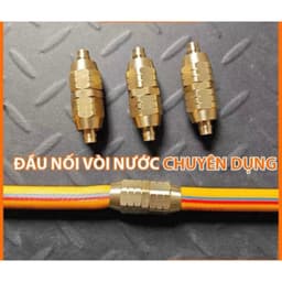 Đầu Nối Nhanh Ống Nước Bằng Đồng Nguyên Chất Chịu Được Áp Lực Nước Cao Và Dễ Dàng Tháo Nắp 1