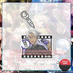 (Mua 1 tặng 1) Móc khóa TOKYO REVENGERS ver CUỘN PHIM in hình anime chibi Mica trong acrylic dễ thương 4