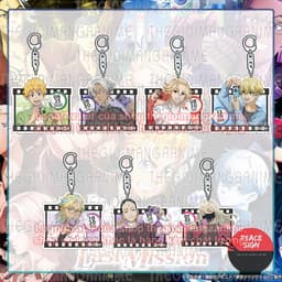 (Mua 1 tặng 1) Móc khóa TOKYO REVENGERS ver CUỘN PHIM in hình anime chibi Mica trong acrylic dễ thương 1