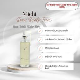 Tonic Michi kích thích mọc tóc, ngăn rụng, cung cấp dưỡng chất cho da đầu 100ml made in Korea 5
