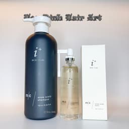 Bộ dầu gội xịt Tonic Michi kích thích mọc tóc, ngăn rụng tóc, kiềm dầu, ngăn gàu, nấm, ngứa hàn quốc 5