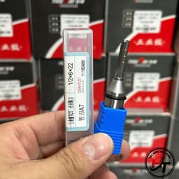 Mũi cắt CNC phay gỗ Tideway dao phay 3 cánh 2 me thẳng và xoắn TCT 5mm 6mm 8mm MCCNC-TW 6