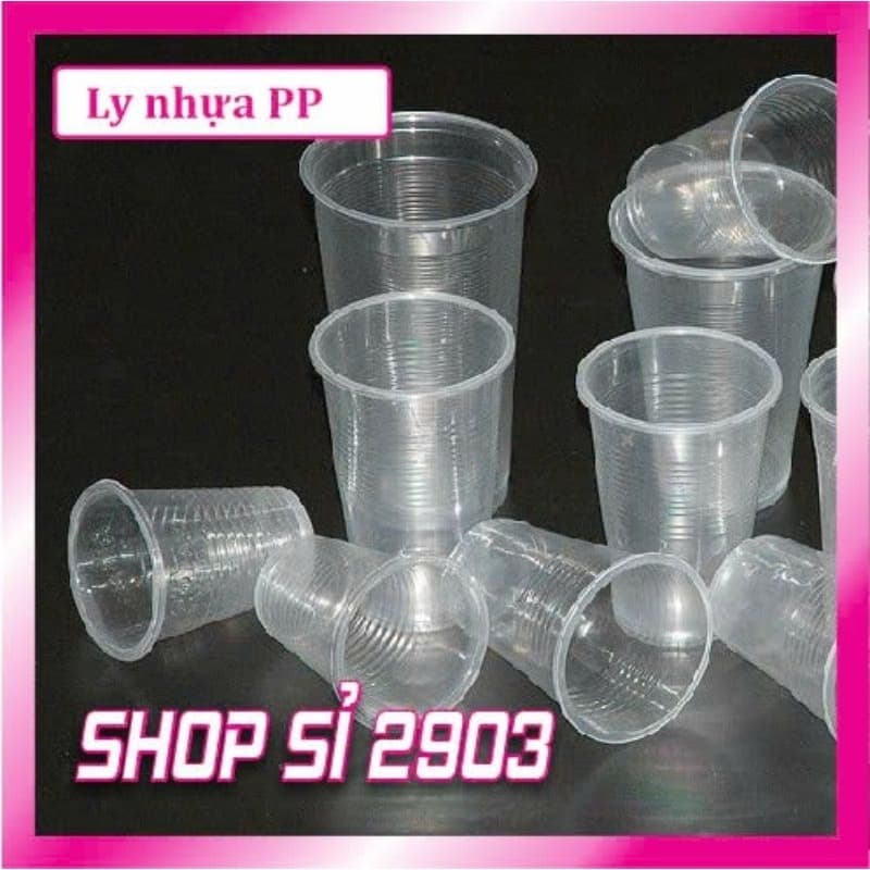 [Combo 500 Cái] Ly nhựa tiện dụng đủ size
