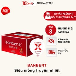 Bao Cao Su BANBENT 0.01 siêu mỏng, nhiều gel bôi trơn, gân gai, truyền nhiệt tốt, hương thơm Hộp 10 Bao Omi health 1
